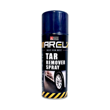 RACO Arel Tar Remover Spray, Powerful Stain and Residue Cleaner for Cars, Asphalt, Driveways, and Outdoor Surfaces | Removes Tar, Grease, Glue,Bitumen, Oil, and Other Stubborn Marks, 450ml