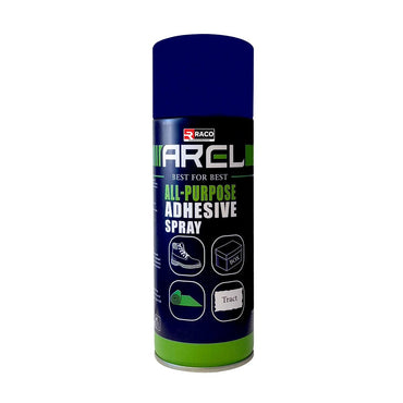 Product image RACO Arel All-Purpose Adhesive Spray, Strong Bonding for Paper, Fabric, Wood, Plastic, and More | Multipurpose, Fast-Drying, Easy Application, 450ml