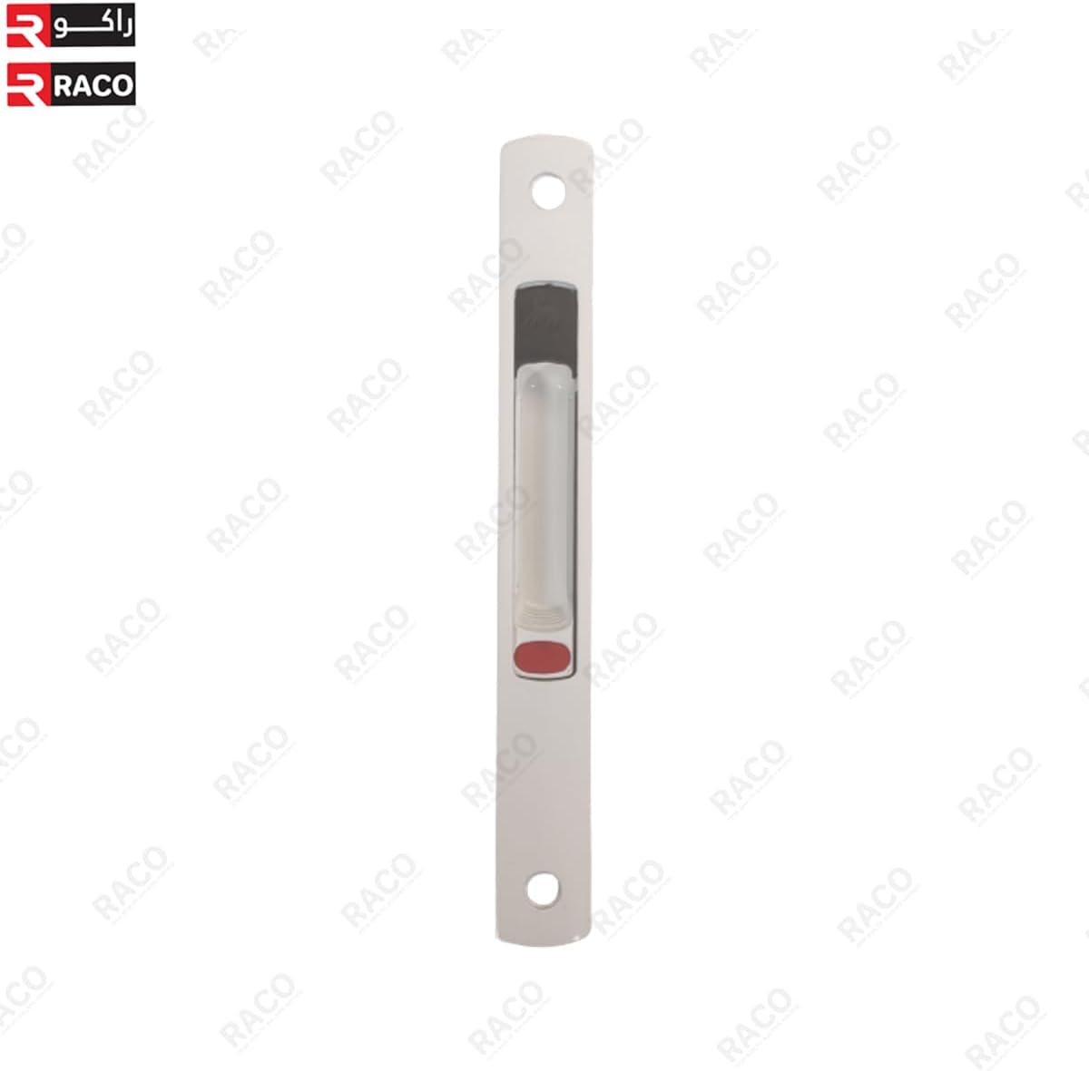 RACO Aluminium Sliding Door Lock Set | Modern and Simple Sliding Door Flush Latch | Sliding Glass Door Handle Set | Suitable for Sliding Doors and Windows
