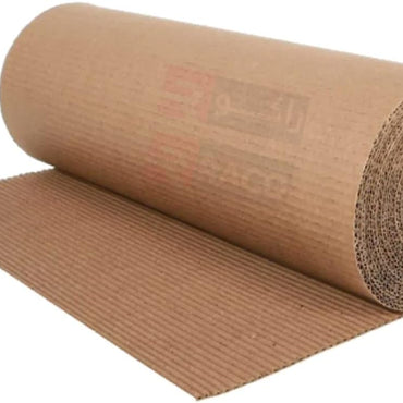 RACO Corrugated Roll Brown Cardboard Roll for Packing, Moving, Gift Wrapping, Postal, Shipping, Parcel, Wall Art, Crafts, Bulletin Boards, Floor Covering, Table Runner Kraft Paper Roll