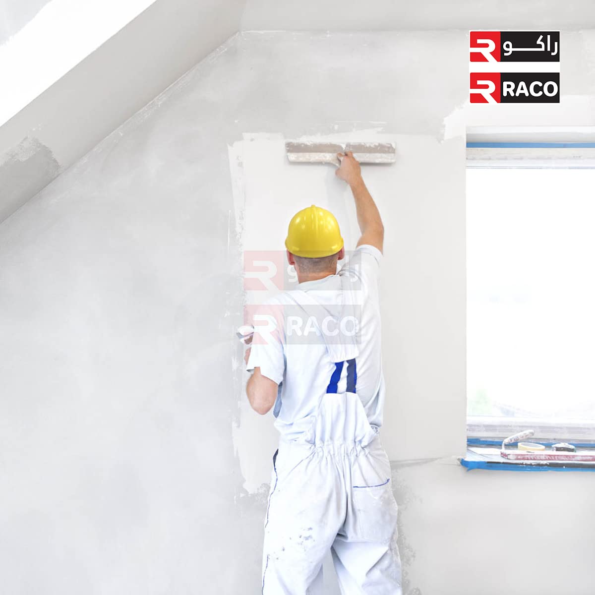 Raco White Cement Powder – Crack Filler & Universal Adhesive for Construction, Arts & Crafts, Waterproof for Bathroom & Tiles (1 Kg)