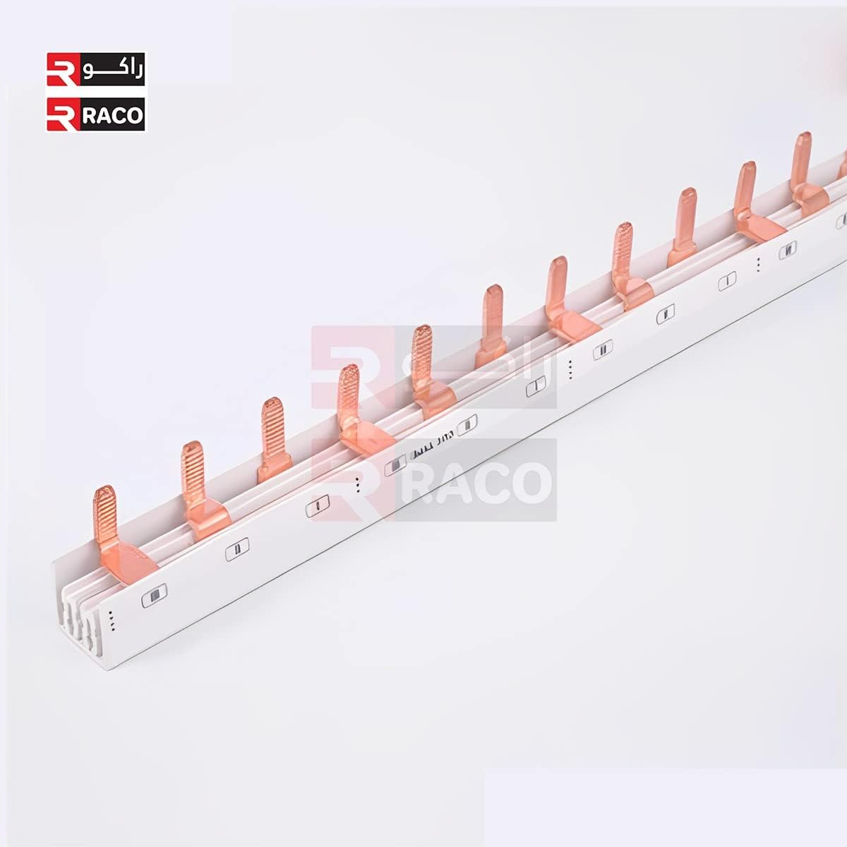 RACO Copper Busbar for Circuit Breaker MCB Accessories Connector Breaker Air Switches Distribution Box.