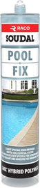 RACO Soudal Pool FIx Under Water Glue for Fixing and Repairing Swimming Pool 290ml (Sealant only)