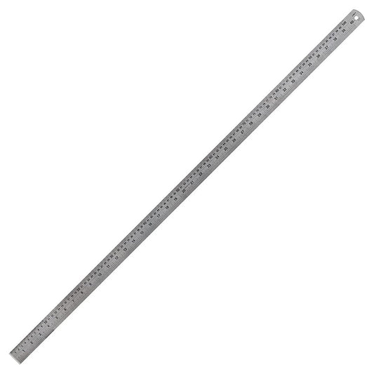 RACO Uken Stainless Steel Ruler | Heavy-Duty SS Scale with Conversion Table for School, Office, Home, Architects, Engineers, and Craft Supplies