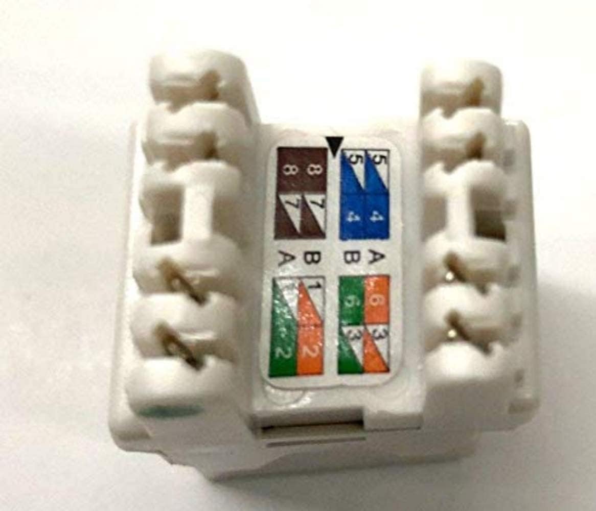 Schneider Electric Keystone RJ45 Digilink Cat6 UTP I/O Modular Jack (Pack of 10)
