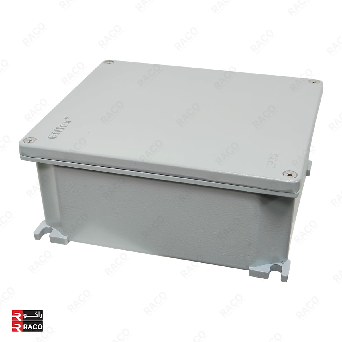 RACO Giffex Aluminium Junction Box Durable and Weatherproof Metal Enclosure IP66