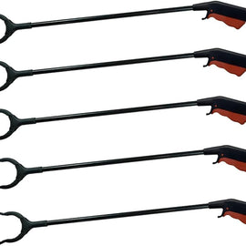 RACO Multi Purpose Waste Picker Easy Reaching Trash Garbage Pick Up Grabber Reacher Tool Black