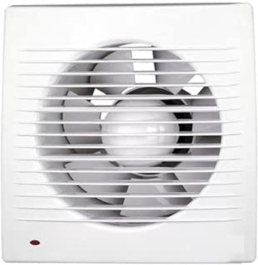 RACO RR 6 inch PVC Window Mounted Exhaust Fan with Pipe Hole, RR-15BF