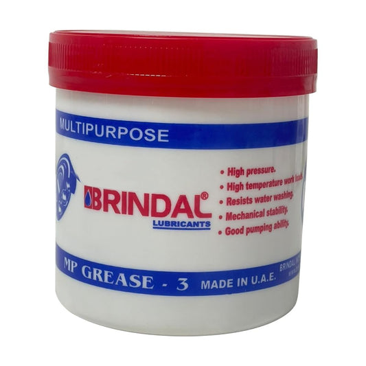 Brindal MP Grease 3 High Pressure Multipurpose Grease for Chassis, Wheel Bearings and Joints