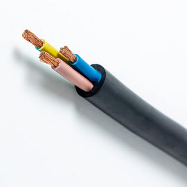 RACO Electrical Multicore Rubber Cable for Industrial, Commercial, and Outdoor Applications Made in Spain (2.5MM, 3CORE, 10Meter)