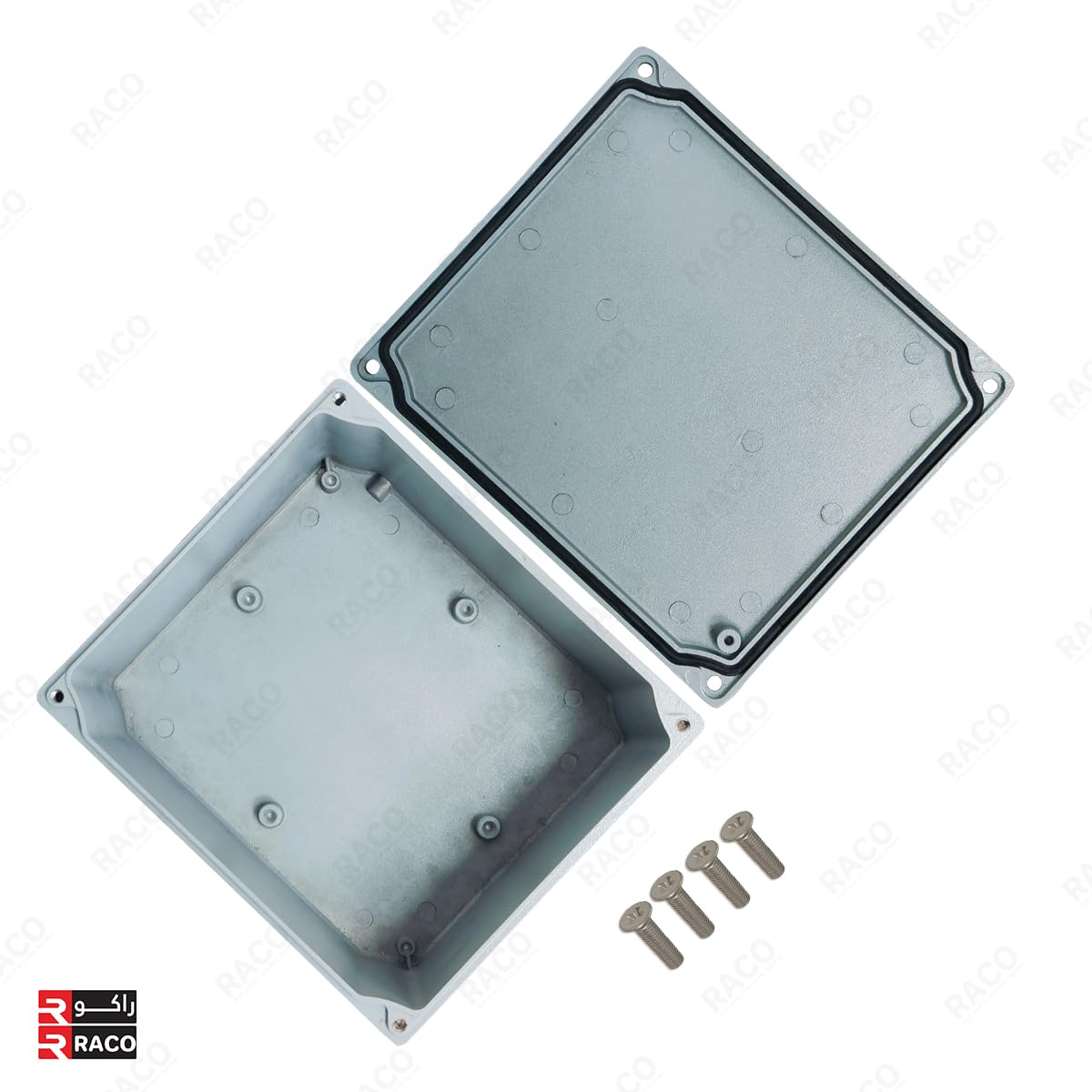 RACO Giffex Aluminium Junction Box Durable and Weatherproof Metal Enclosure IP66