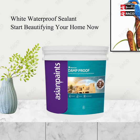 Berger Smart Care Anti-Humidity Waterproof Coating White Liquid Paint, Water-Based