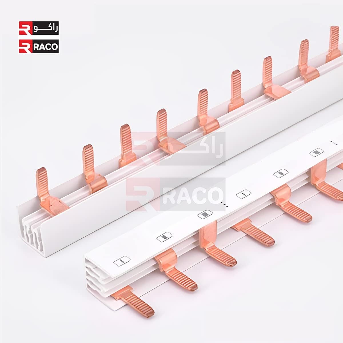 RACO Copper Busbar for Circuit Breaker MCB Accessories Connector Breaker Air Switches Distribution Box.