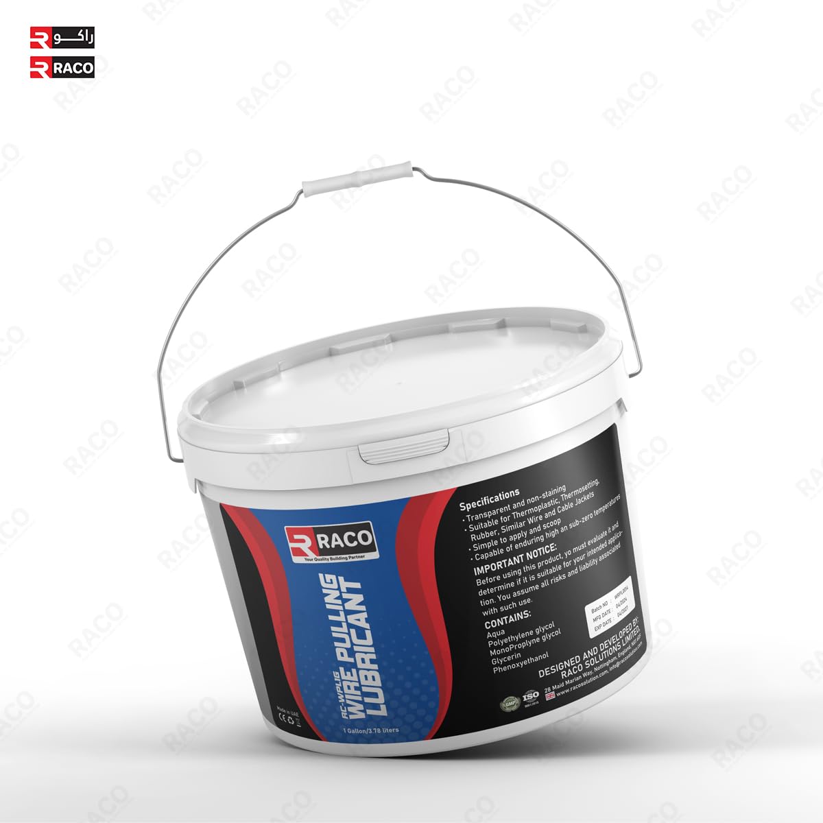 RACO Wire Pulling Lubricant for Electrical Work Smooth Wire Installation by RACO Solutions UK