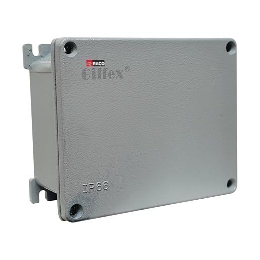RACO Giffex Aluminium Junction Box Durable and Weatherproof Metal Enclosure IP66