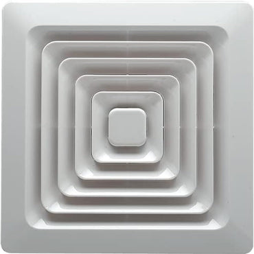 RACO Ceiling Mounted Exhaust Fan - Ceiling Exhaust Fan - Kitchen Bathroom Extractor Exhaust Fan, Powerful High-Power, Low-Noise Ceiling-type Ultra-thin Silent Fan Suitable (6 INCH)