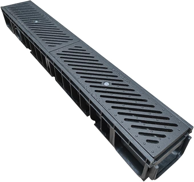 RACO Floor Grating | Drainage Channel Grate for Garage, Water Rain Storm, Shower, Wet Room, Garden, Driveway – 1Mtr Length