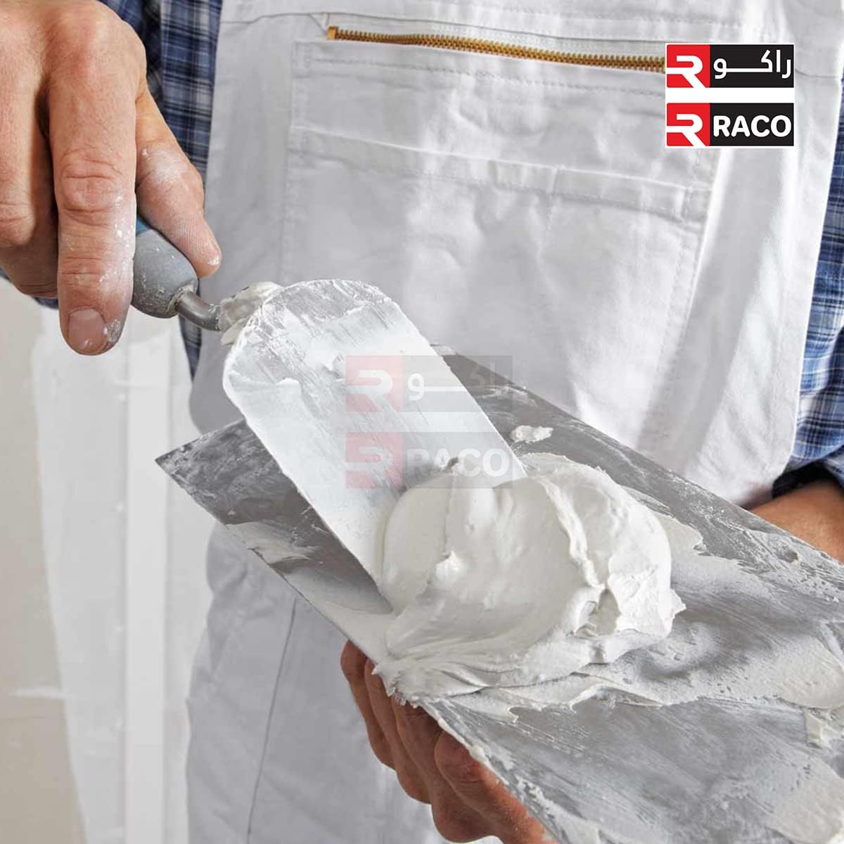 RACO White Cement Powder for Crack Filling | Universal Adhesive for Construction, Art Projects & Home Crafts | Waterproof for Bathroom & Tiles (10 kg)