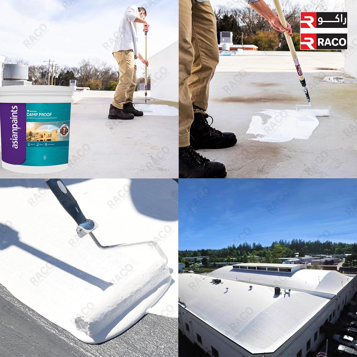 Berger Smart Care Anti-Humidity Waterproof Coating White Liquid Paint, Water-Based