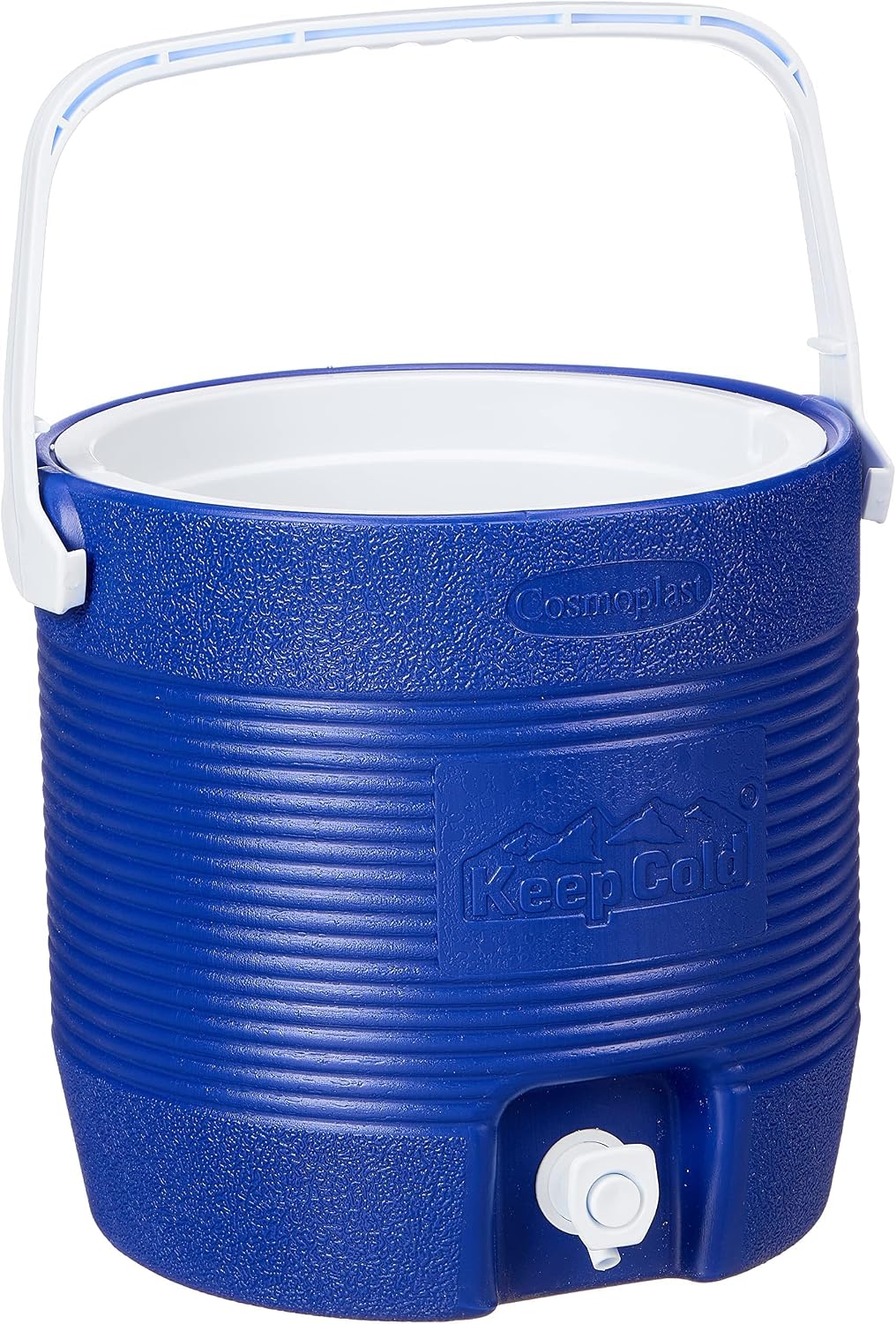 Cosmoplast 12L Insulated Water Cooler with Spigot | Polyurethane Foam Insulation | Up to 11 Hours Cold Retention | Ideal for Camping, Beach & Outdoor Events