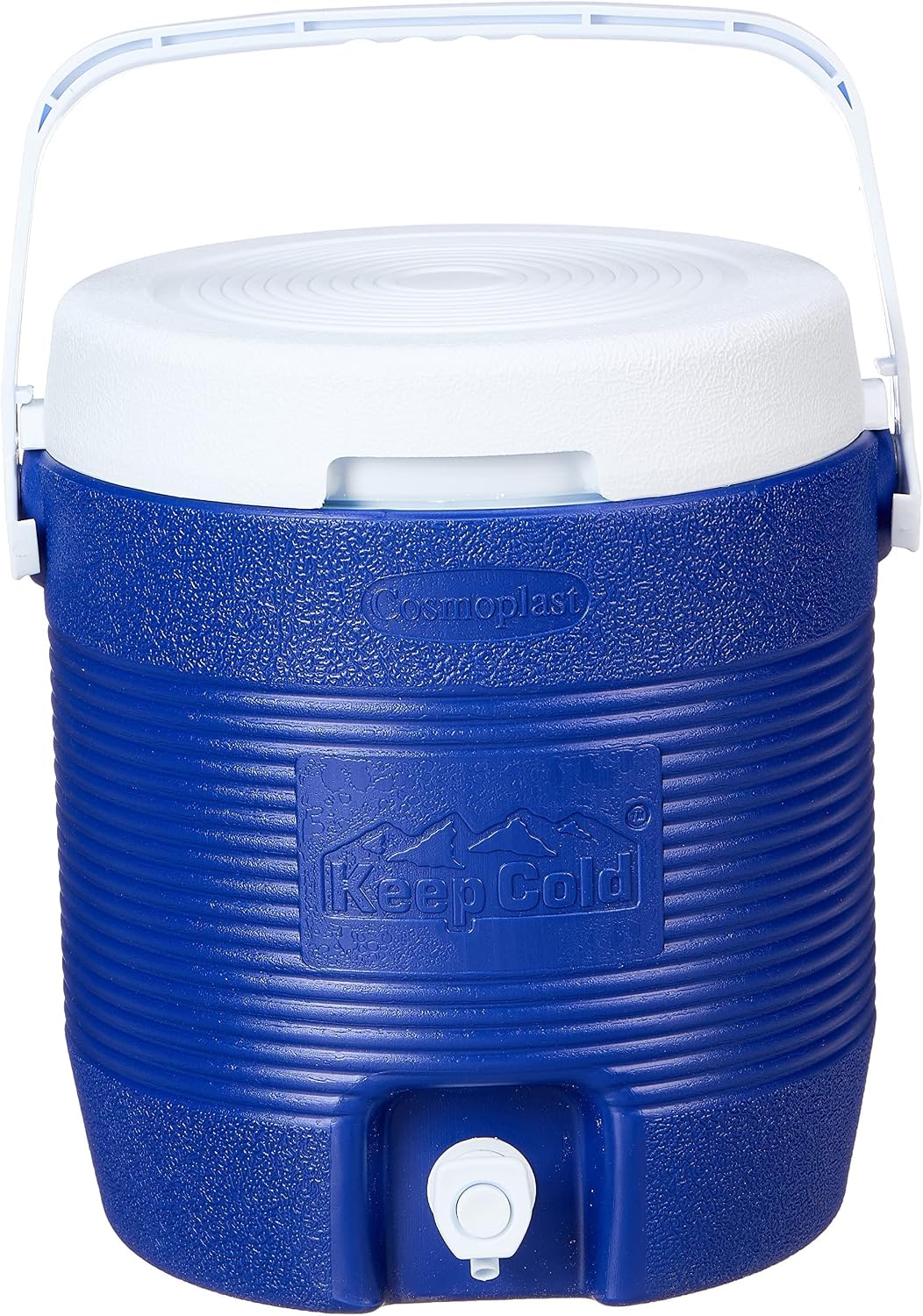 Cosmoplast 12L Insulated Water Cooler with Spigot | Polyurethane Foam Insulation | Up to 11 Hours Cold Retention | Ideal for Camping, Beach & Outdoor Events