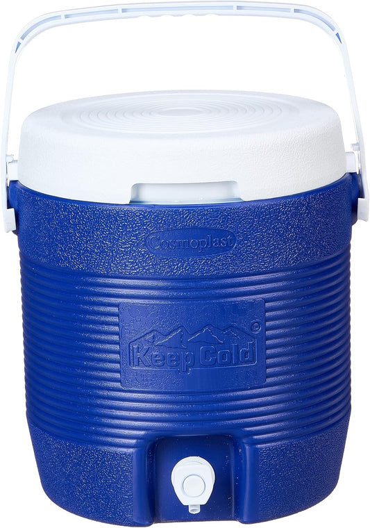 Cosmoplast 12L Insulated Water Cooler with Spigot | Polyurethane Foam Insulation | Up to 11 Hours Cold Retention | Ideal for Camping, Beach & Outdoor Events