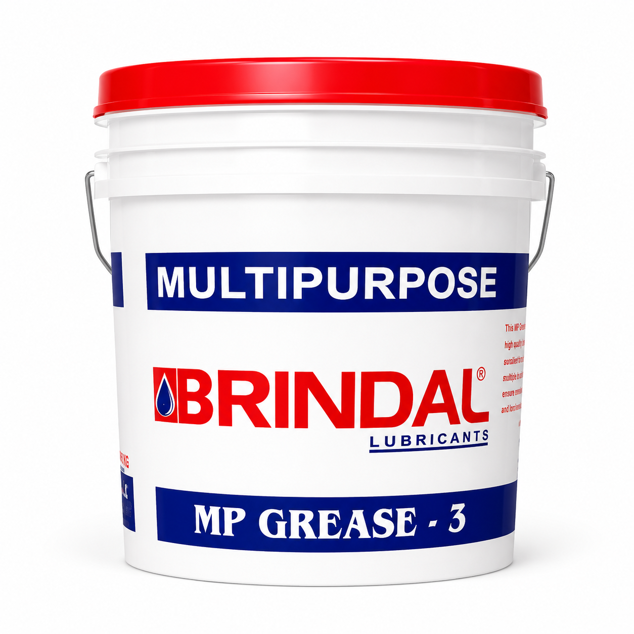 Brindal MP Grease 3 High Pressure Multipurpose Grease for Chassis, Wheel Bearings and Joints