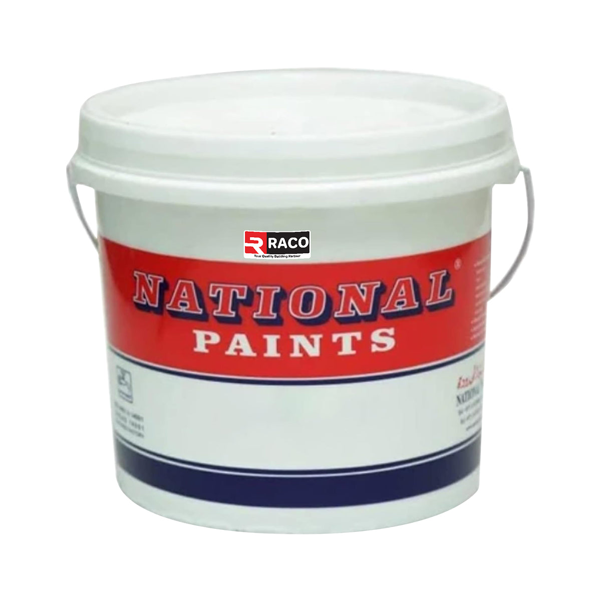 RACO National Pollydex | White Liquid Waterproof Sealant for Roof | Outdoor Water-Based Waterproof Coating. (Gallon (3.6 ltr))